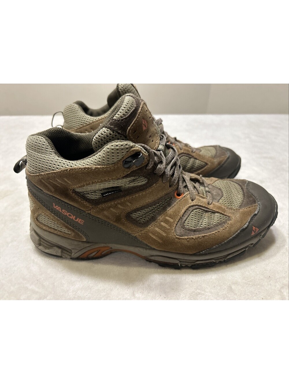 Vasque Hiking Boots Men’s Size 10 M Brown Suede Lace Up Waterproof Outdoor